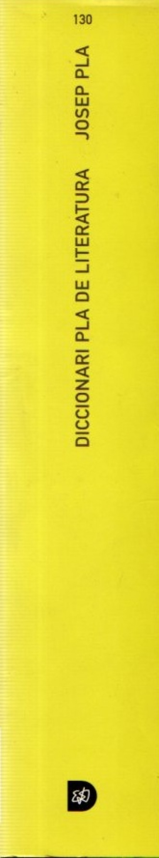 DICCIONARI PLA DE LITERATURA
