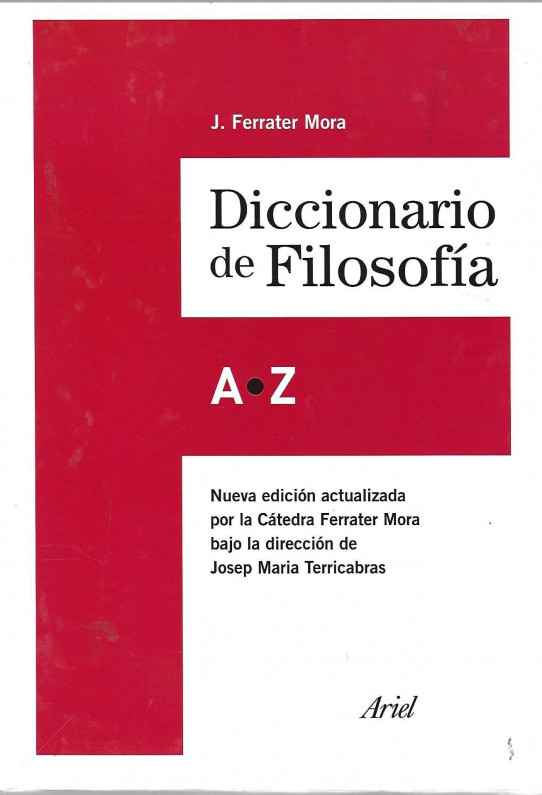 DICCIONARIO DE FILOSOFIA 4 Volumenes