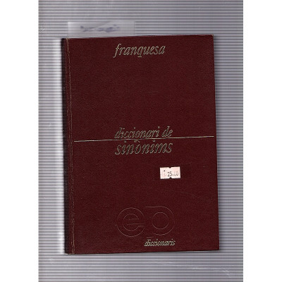 Diccionaru de sinònims / Manuel Franquesa Lluelles