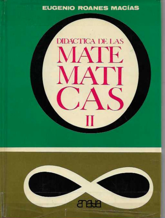 DIDACTICA DE LAS MATEMATICAS  TOMOS I y II   (2 VOLUMENES)