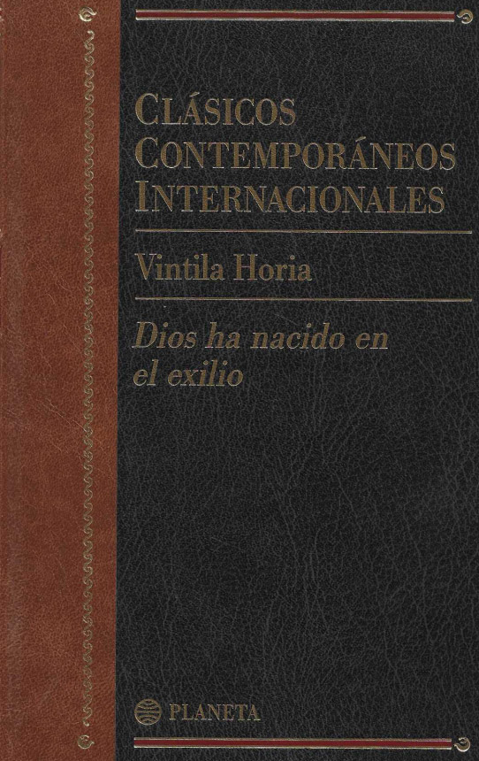 Dios ha nacido en el exilio.Diario de Ovidio de tomis.