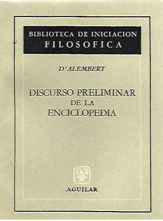 DISCURSO PRELIMINAR DE LA ENCICLOPEDIA
