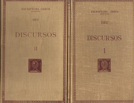 DISCURSOS 2 Volums (I i II)  (Iseu)