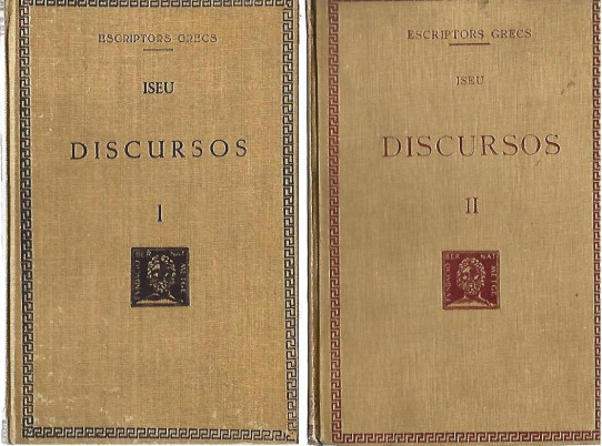 DISCURSOS 2 Volums  (Iseu)