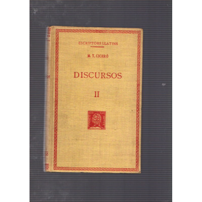 Discursos II / M. T. Ciceró