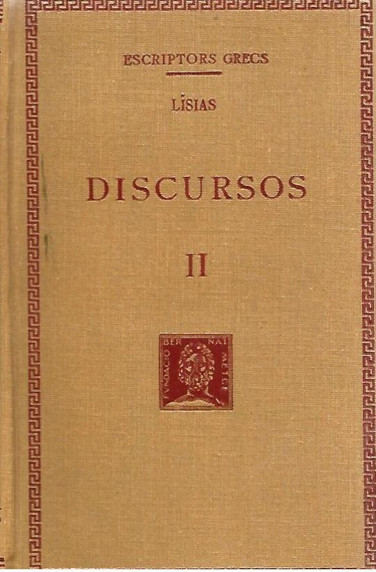 DISCURSOS Volum II  (Lisias)