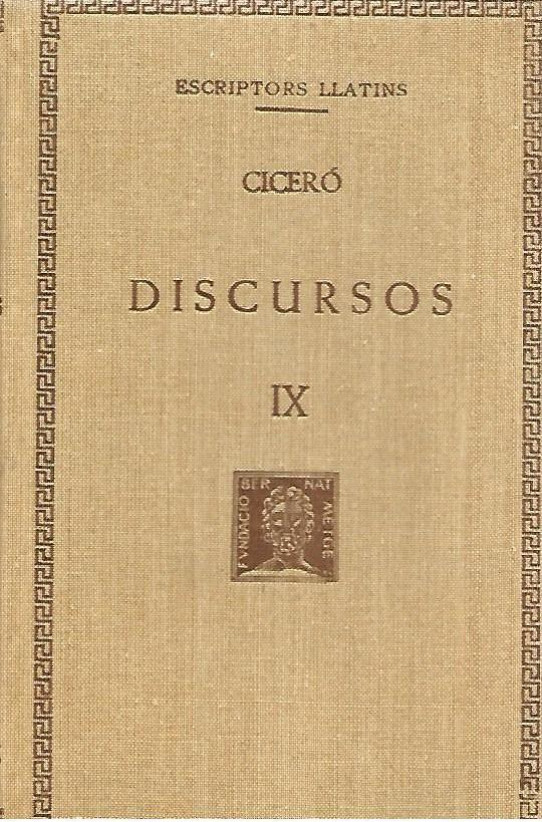 DISCURSOS Volum IX: SOBRE LA LLEI AGARARIA. DEFENSA DE GAI RABIRI