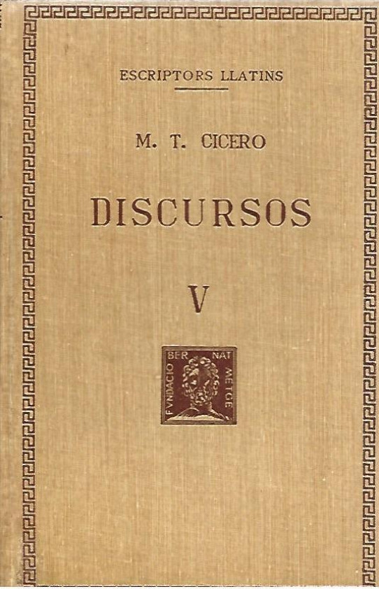 DISCURSOS Volum V: SEGONA ACCIO CONTRA VERRES.  LES IMATGES