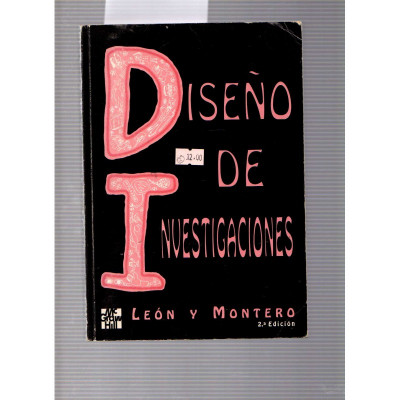 Diseño de investigaciones / León y Montero