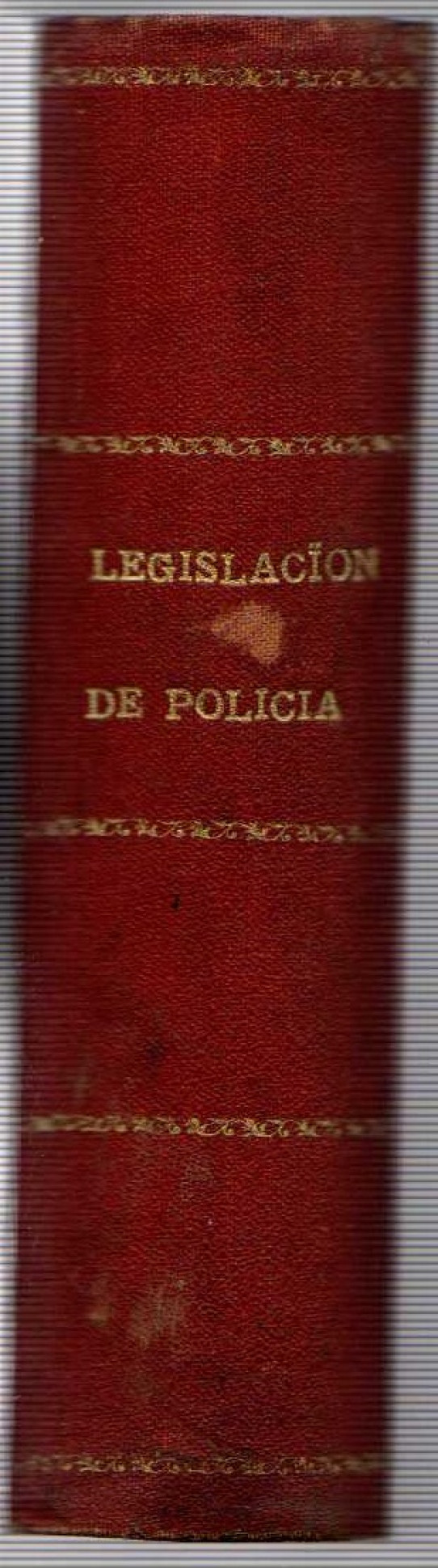 DISPOSICIONES SOBRE ORGANIZACION Y FUNCIONES DE LA POLICIA