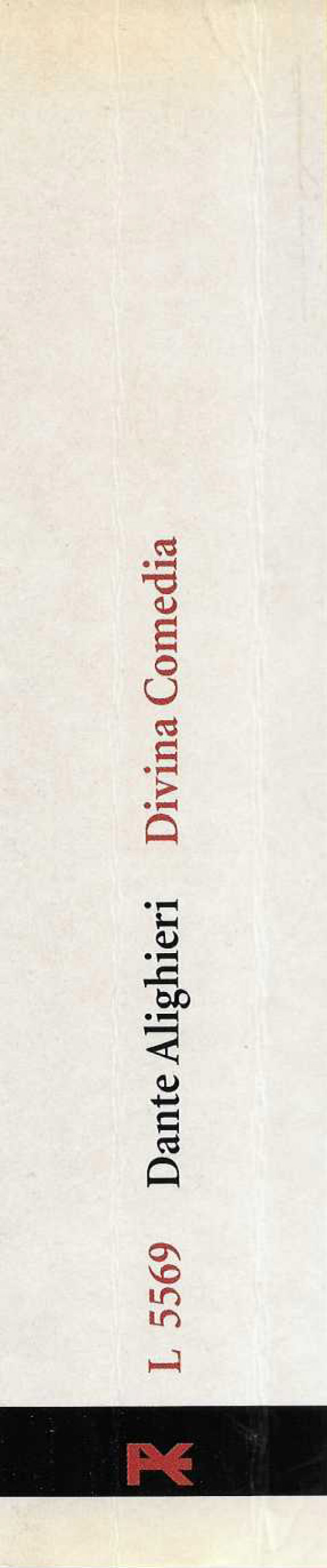 Divina Comedia. Versión poética de Abilio Echevarria.