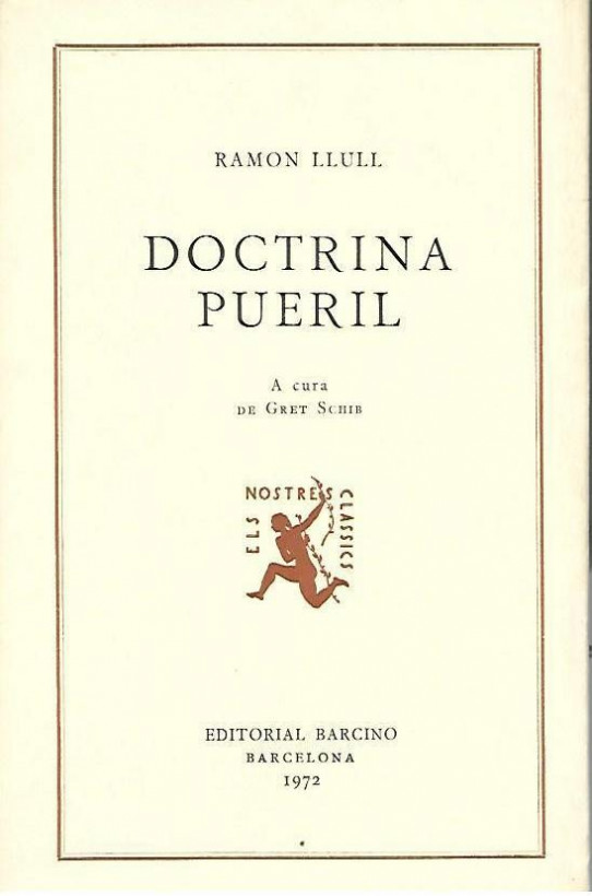 DOCTRINA PUERIL   (Ramon Llull)