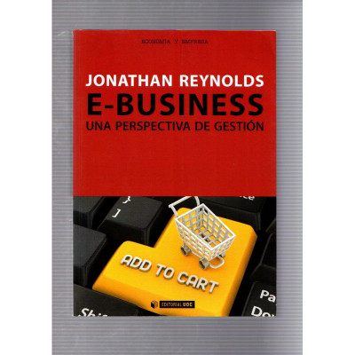 E-Business · Una perspectiva de gestión / Jonathan Reynolds
