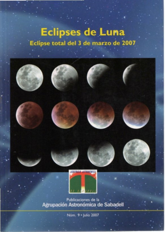 ECPLIPSES DE LUNA. Eclipse total del 3 de marzo de 2007