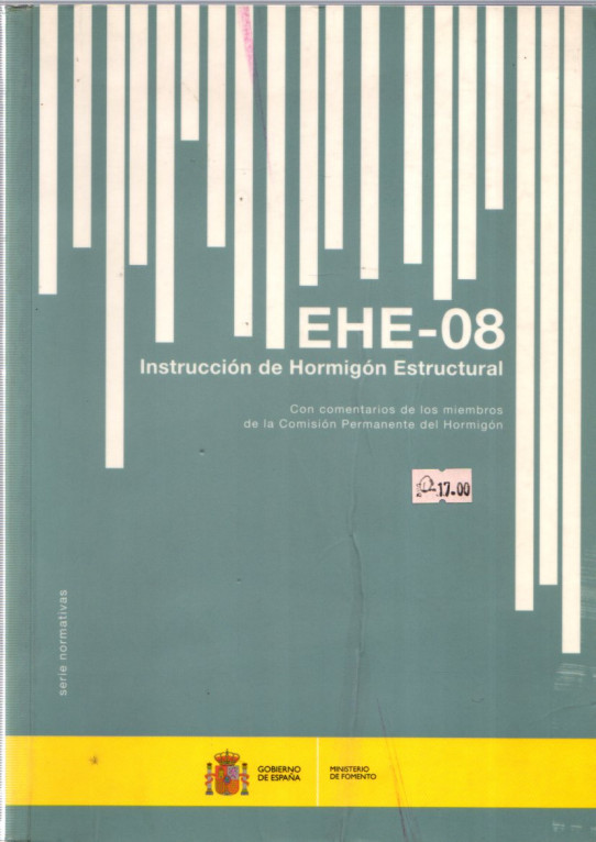 EHE-09 INSTRUCCIÓN DE HORMIGÓN ESTRUCTURAL