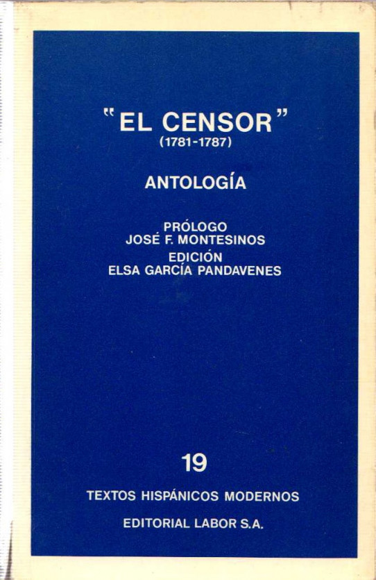 ''EL CENSOR'' (1781 - 1787)