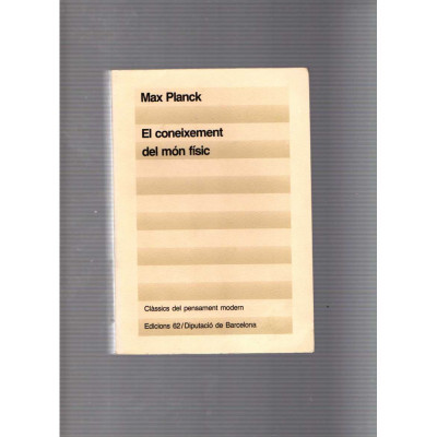 El coneixement del món físic / Max Planck