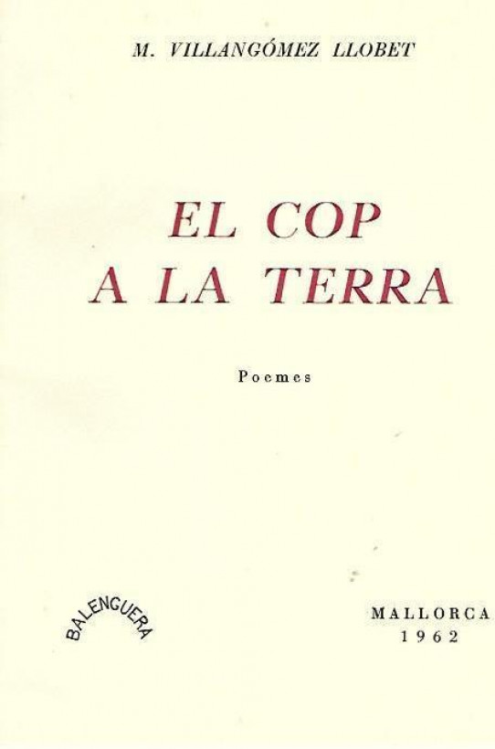 EL COP A LA TERRA  (Poesia)