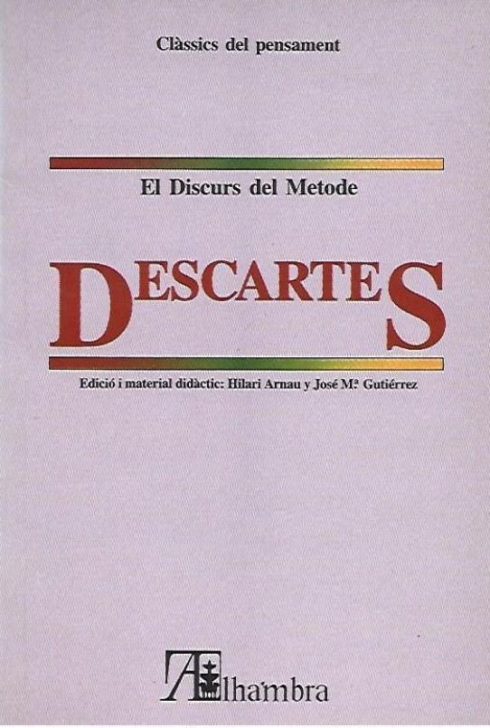 EL DISCURS DEL METODE