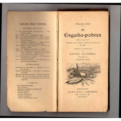 El Esgaña-pobres : estudio de una pasión / Narciso Oller - Oller, Narcís