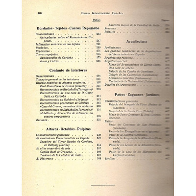 El estilo Renacimiento español / Antonio Saló Marco.