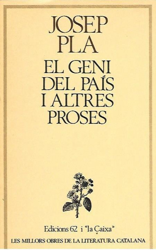 EL GENI DEL PAIS I ALTRES PROSES