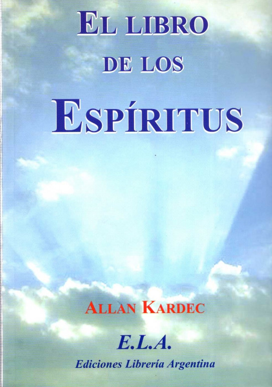 EL LIBRO DE LOS ESPÍRITUS