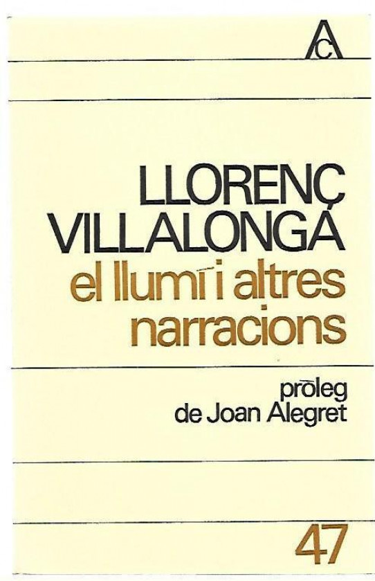 EL LLUMI I ALTRES NARRACIONS