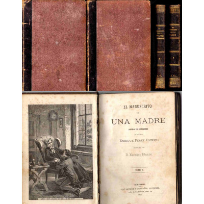 El manuscrito de una madre : novela de costumbres. vol.  I,  II / Pérez Escrich, Enrique (1829-1897)