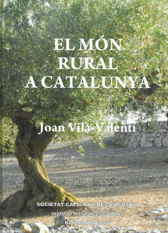 EL MON RURAL A CATALUNYA     SOCIETAT CATALANA DE GEOGRAFIA