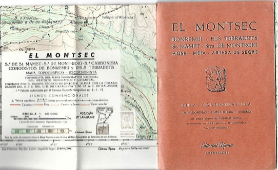 EL MONTSEC - BONREMEI - ELS TERRADETS - ST. MEMET - SRRA. DE MONTROIG - AGER - MEIÀ - ARTESA DE SEGRE