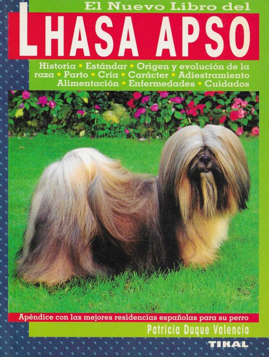 El nuevo libro del Lhasa Apso.