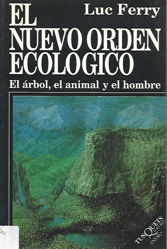 EL NUEVO ORDEN ECOLÓGICO