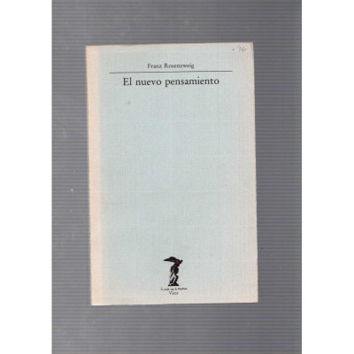 El nuevo pensamiento / Franz Rosenzweig