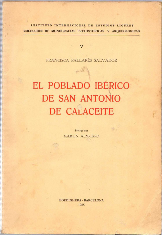 EL POBLADO IBÉRICO DE SAN ANTONIO DE CALACEITE