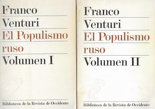 EL POPULISMO RUSO  (despues de la revolución rusa) 2 Volumenes