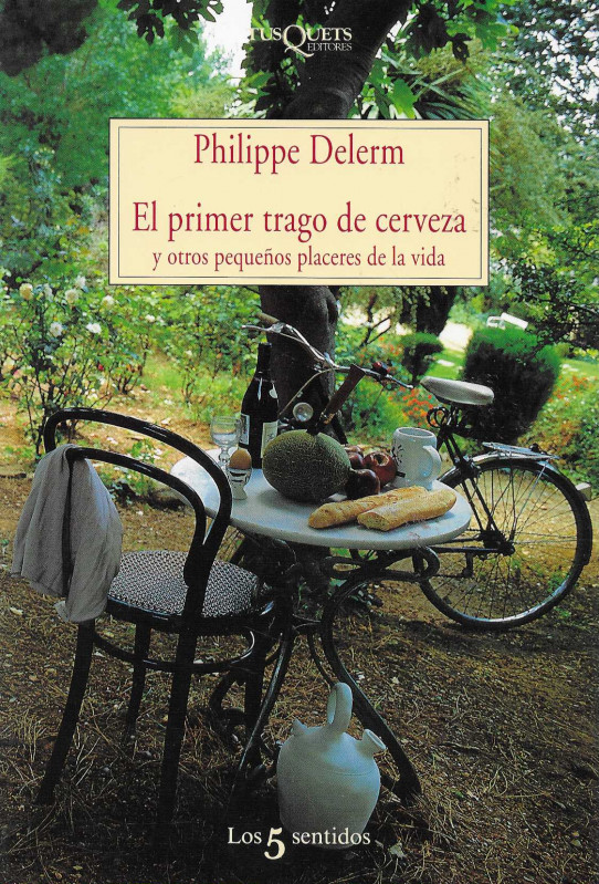 El primer trago de cerveza y otros pequeños placeres de la vida.