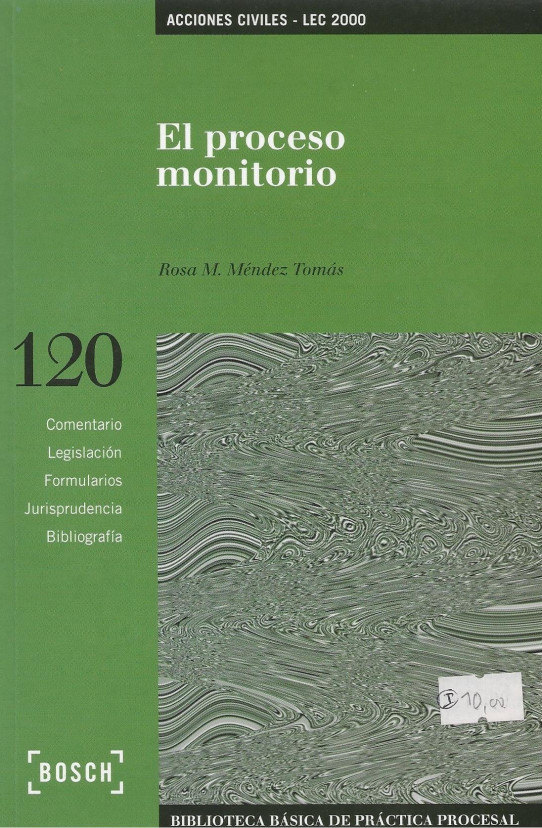 EL PROCESO MONITORIO + CD-ROM