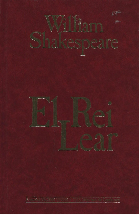 EL REI LEAR  (EN CATALÀ)