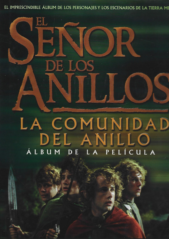 EL SEÑOR DE LOS ANILLOS. ALBUM DE LA PELICULA, 3 VOLUMENES