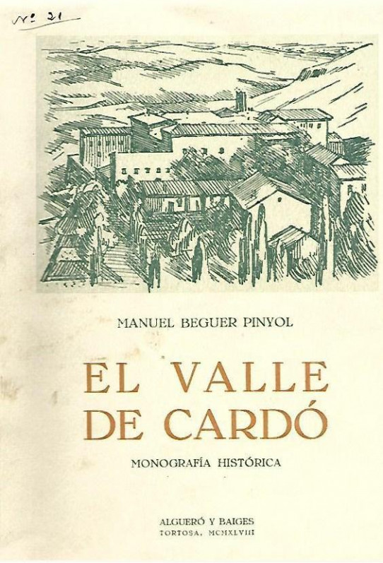 EL VALLE DE CARDO. Monografia histórica