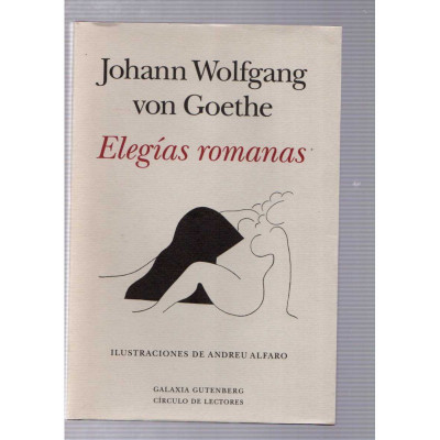 Elegías romanas / Johann Wolfgang von Goethe