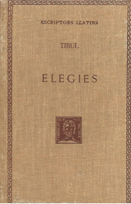 ELEGIES  (A. Tibul)