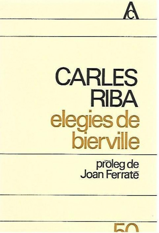 ELEGIES DE BIERVILLE
