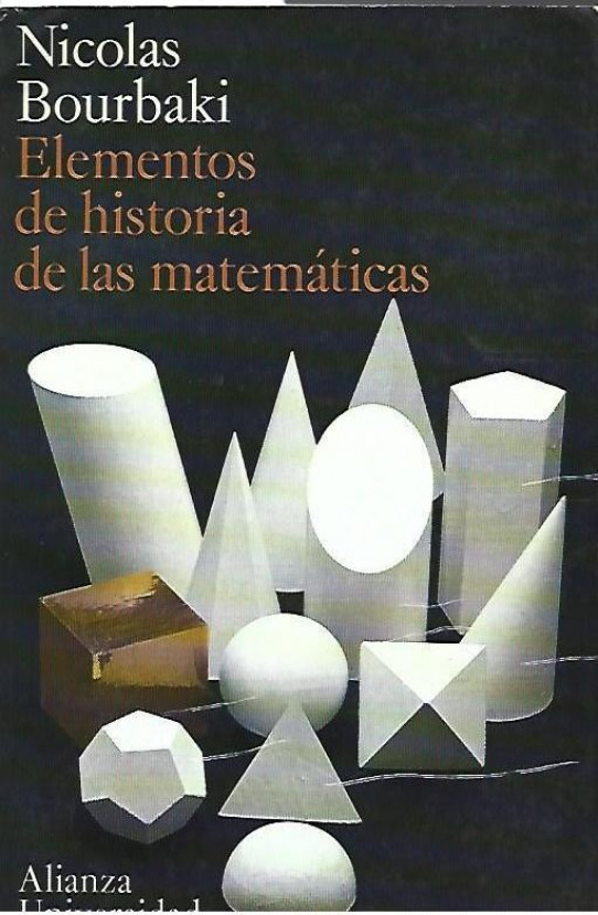 ELEMENTOS DE HISTORIA DE LAS MATEMÁTICAS