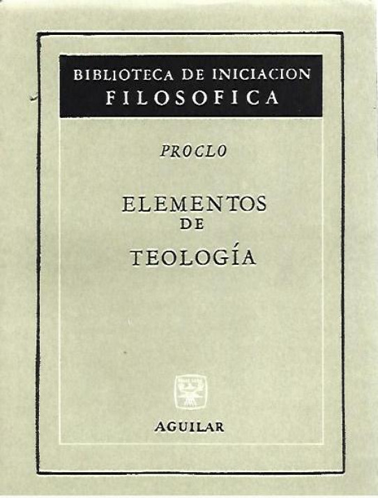 ELEMENTOS DE TEOLOGIA