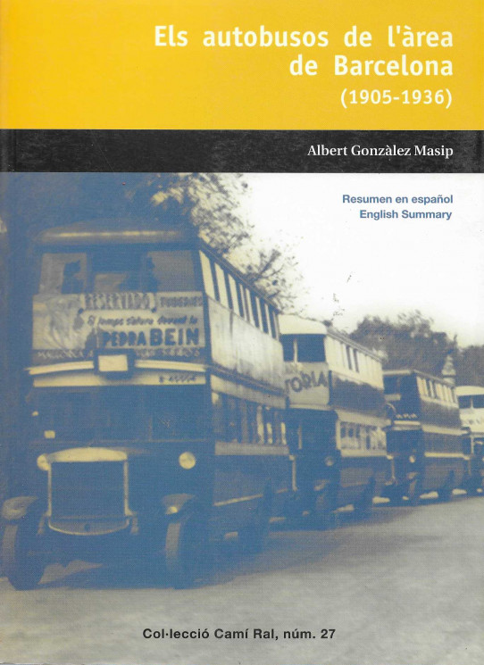 Els autobusos de l'àrea de Barcelona  (1905-1936)
