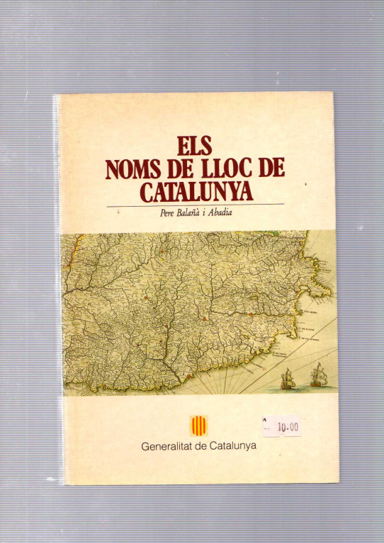 ELS NOMS DE LLOC DE CATALUNYA