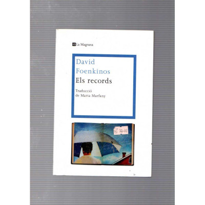Els records / David Foenkinos