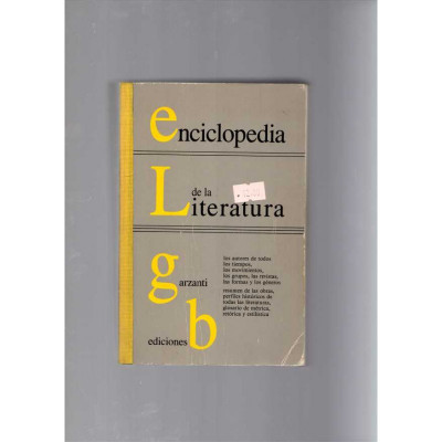 Enciclopedia de la Literatura garzanti